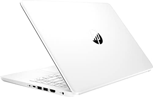 2021 HP Лаптоп 14 инча HD, Intel Celeron N4020 с честота до 2,8 Ghz, 4 GB DDR4 памет, 64 GB eMMC, WiFi 5, Уеб камера, HDMI,