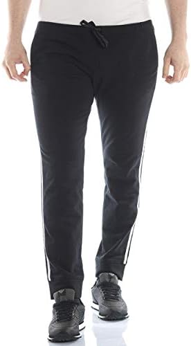 Daniele Alessandrini - Мъжки костюм P3565E7313801 P3565E7313801 Черни Панталони В стил ST