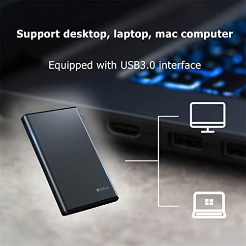 WYFDP 2,5 HDD Мобилен твърд диск USB3.0 Дълъг Мобилен твърд диск, 500 GB 1 TB И 2 TB за Съхранение на Преносим Външен твърд диск