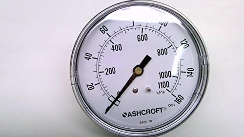 Ashcroft 35W1005 H 02B Xzc 160-Agp, Датчик за налягане 160 кг на квадратен инч, 3-1/2 35W1005 H 02B Xzc 160-Agp