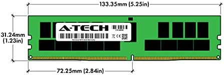 Подмяна на A-Tech 32 GB за Dell AA601616 - DDR4 2933 Mhz PC4-23400 ECC с регистрация RDIMM 2Rx4 1.2 V - Single Server RAM Memory