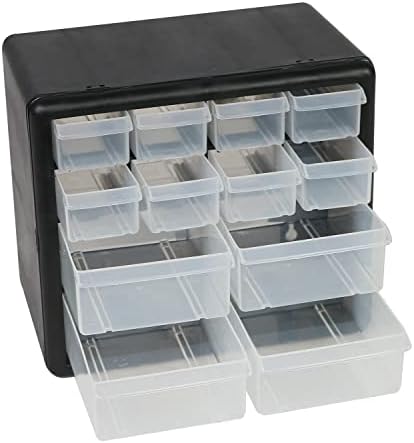 Кутия за съхранение на ANOUSH с 12 чекмеджета, (Опаковка от 6 чекмеджета)