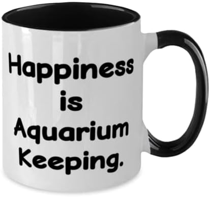 Полезни подаръци за аквариум, Щастие в съдържанието на аквариума, Мотивационни празнична два цвята чаша с 11 грама от Men Women