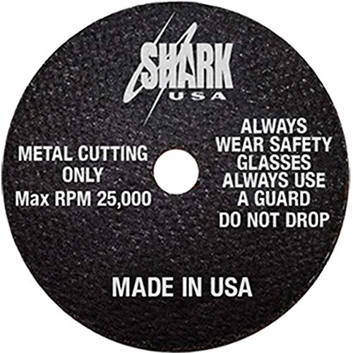 Shark Industries 12700: Отрязващи дискове 3 X1/32X3/8 с шкурка 10 Pc 54 (стари 26-10)