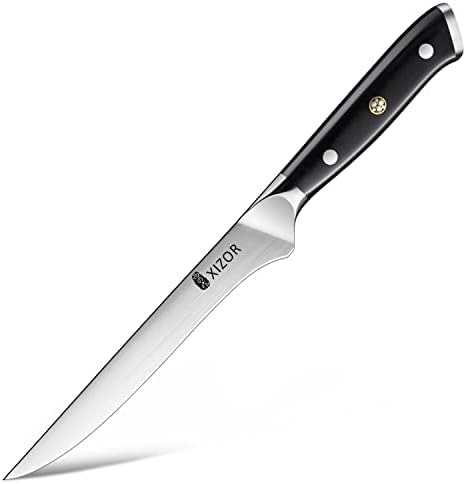 Нож на главния готвач XIZOR – 8 Кухненски нож За готвене и рязане на Немската Високо от Неръждаема Стомана, Супер Остър нож Gyuto,