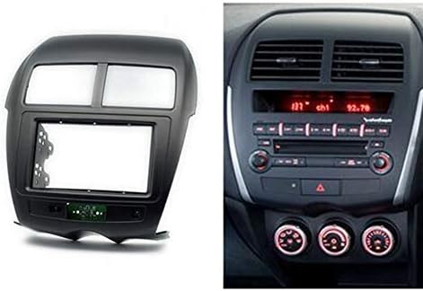 XMEIFEITS Двойна панел автомобилното радио Din за Mitsubishi ASX RVR 2012 Стерео Преход на панела CD Завърши Инсталационния