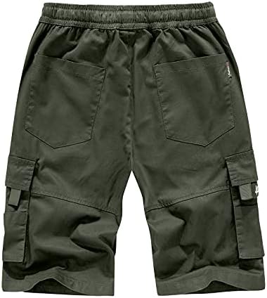 Ymosrh Къси Панталони за Мъже, Мъжки Модерни Панталони, с джоб на съвсем малък, Памучни Пятиточечные Шорти, Панталони, Мъжки