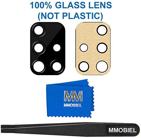 Подмяна на стъклен обектив на задната камера MMOBIEL е Съвместим с Samsung Galaxy A51 5G / A51 2019 - Вкл. Двупосочен лепило,