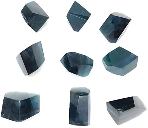 BEFLAP 1 Бр Натурален Син Флуорит Crystal Произволна Форма на Неправилна Форма на Камъка Красив Кристал Crystal