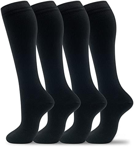 здравейте momoya Компресия Чорапи за Жени, Мъжки Чорапогащи за Джогинг 15-20 мм живачен стълб.календар. Пътни Спортни