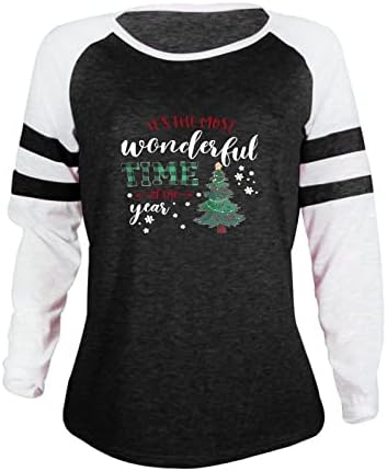 Това е най-Прекрасното време на годината, Коледни Ризи, Пуловер с дълги ръкави в цветна ивица, Основни Празнични Върхове