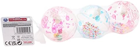Toyland® Комплект от 3 светещи топки Paw Patrol 8 см и встряхивающих топки – Детски играчки Paw Patrol - Сензор играчки за деца