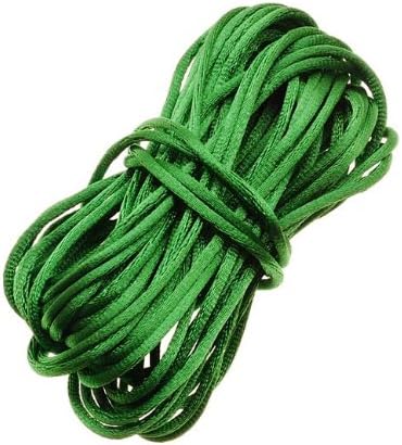 Сатен кабел Beadaholique XCR-0117, Светло зелен