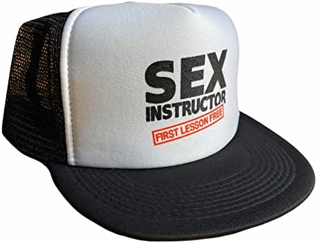 Секс-инструктор Първи Урок Безплатен бейзболна шапка на шофьор на камион възстановяване на предишното положение, за мъже