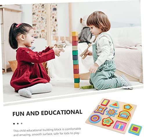 TOYANDONA 1 Комплект за Свързване на Познанието форми на Детски Тайлональные Детски Образователни Играчки, Играчки за Деца Развитие