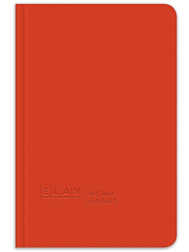 Elan Publishing Company E64-Книга за полеви на снимките размер 8x4K, с размери 6 x 9 инча в ярко-оранжеви корици (опаковка от 24 броя)