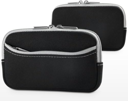 Калъф BoxWave, който е съвместим с LG K20 Plus (Case by BoxWave) - Мек гащеризон с джоб, Мека чанта, Неопреновый чанта, джоб
