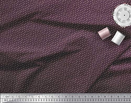 Памучен Трикотажная Плат Soimoi Crescent Moon Shirting С Принтом Занаятчийска Плат С Ширина 58 См
