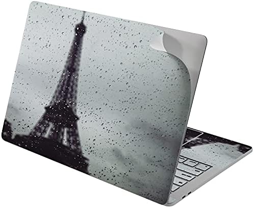 Vinyl обвивка Lex Altern е Съвместима с MacBook Air 13 инча Mac Pro 16 Retina 15 12 2019 2020 2018 Капки Дъжд Прозорец Париж-Айфеловата