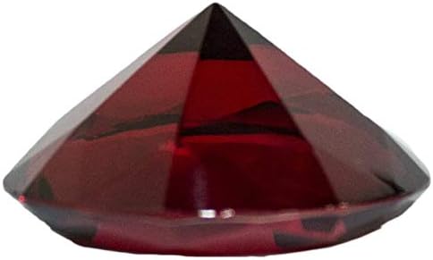 Бари Owen Co. 2-инчов преспапиета със скъпоценни камъни, Средно Фина кройка Solitare (тъмно червено)