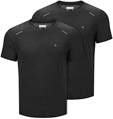 33 000 фута, Мъжки Спортни Ризи Dry Fit Влагоотводящие Характеристики С Къс Ръкав Активни Спортни Ризи за Мъже