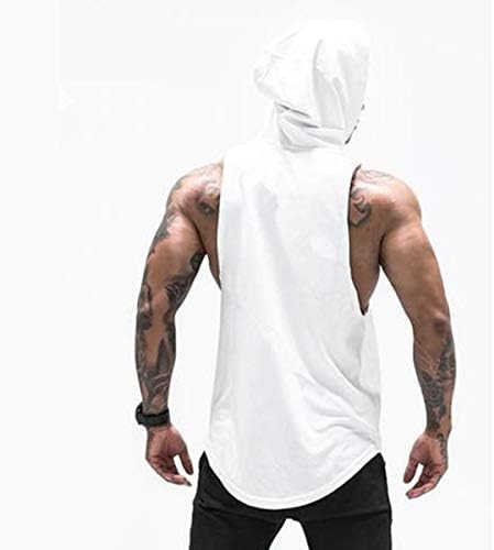 Muscle Killer 3 Опаковки Мъжки Тренировъчни Потници С качулка За Бодибилдинг, Тениска с Отрязани Мускули, Блузи За Фитнес Без Ръкави