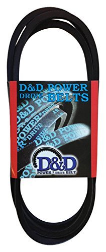 Преносимото колан D&D PowerDrive 78502 Thermo King, Напречното Сечение на пояса A/4L, Дължина 49 см, Гума