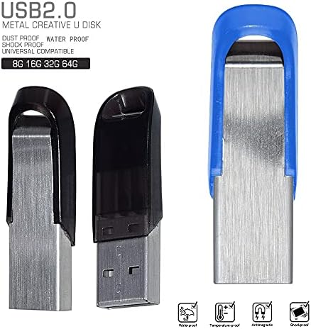 ZYZMH 10 бр. Модерен Метален USB Флаш памет от 128 GB 64 GB 32 GB високоскоростна Флаш-памет 16 GB 8 GB от 4 GB Флаш памет USB 2.0