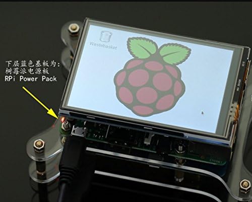 1 бр. лот Raspberry 3 480x320 3,5-инчов Резисторный LCD дисплей с сензорен екран Raspberry