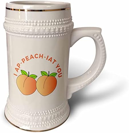 3. Креативна и уникална стъклена чаша I ap peach iat you - 22 грама (stn-363263-1)