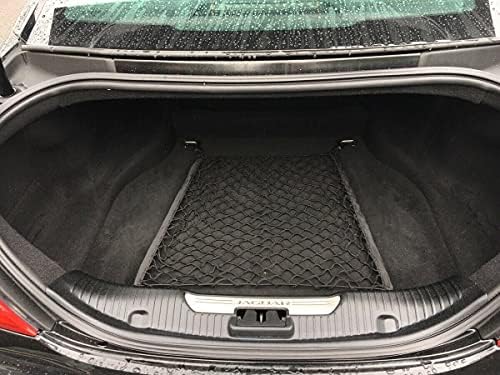 Транспортна мрежа за багажника на автомобила - Изработени от специално за Jaguar XJ XJL XJR 2010-2019 - Органайзер от еластична