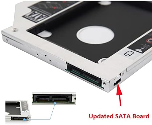 DY-tech 2nd HDD SSD Адаптера за твърдия диск, Кутийка за HP Envy 17-j082eg 17-j020us 17-k251na