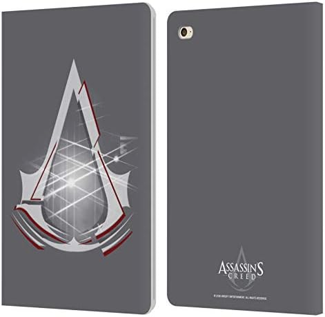 Дизайн на своята практика за главата Официално Лицензиран Assassin ' s Creed Със Светъл Логото Кожен Калъф-книжка-джобен