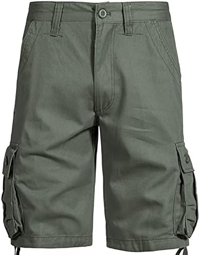 Мъжки къси панталони-карго Ozmmyan, Мъжки Туристически Панталони Свободно Намаляване на Лятото всеки ден на Улицата къси