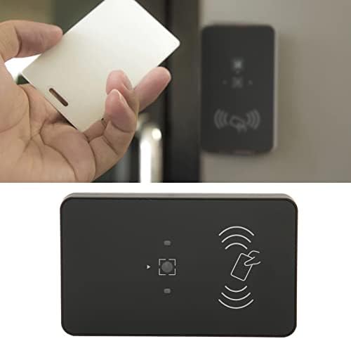 KOSDFOGE Четец на смарт-карти за Достъп биометричен Четец на смарт-карти за достъп до Бърз Точен Малък Преносим 2D Скенер за офис сгради,