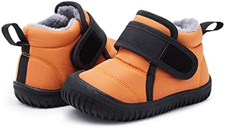 BMCiTYBM/Зимни обувки за деца За Момичета и момчета, Детски обувки от изкуствена кожа в студено време За бебета/Деца/Малки деца)