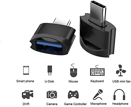 Адаптер Tek Styz C USB за свързване към USB конектора (2 опаковки), който е съвместим с вашето устройство BlackBerry Motion за OTG