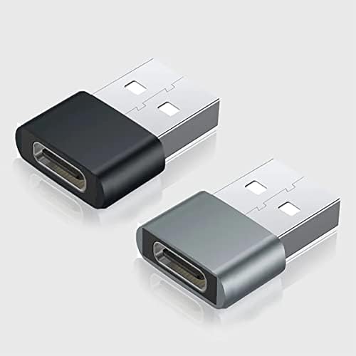 Бърз USB адаптер-C за свързване към USB-порт, който е съвместим с вашия Google Pixel 4 за зарядни устройства, синхронизация, OTG-устройства,
