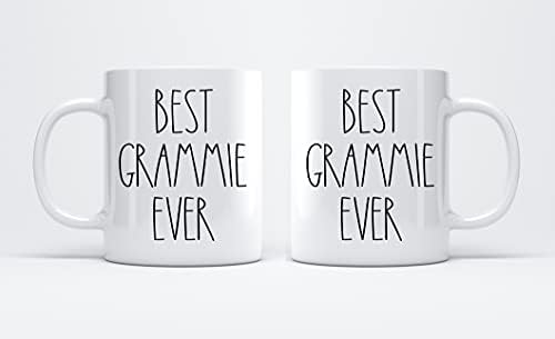 Най-добрата кафеена чаша Grammie Някога - Подаръци за Коледа - Подаръци Grammie за рожден Ден Кафеена чаша - Ден на бащата / Ден на майката - Семейна кафеена чаша За рождения ?
