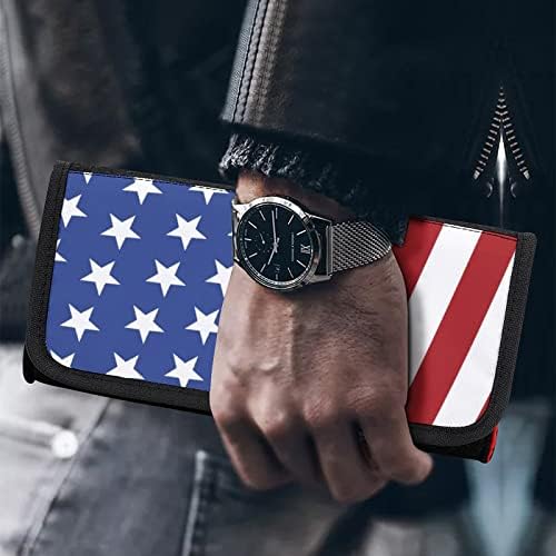 Америка Флаг на САЩ Калъф за Носене на Конзолата Switch Чанта За Съхранение на Притежателя Игрови Аксесоари със Слот за карта
