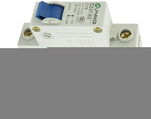 Aexit AC 230 Ключове 400 В 16A 6000 А Полюс прекъсвач за Включване/Изключване на Автоматичния прекъсвач Превключвател DZ47-63