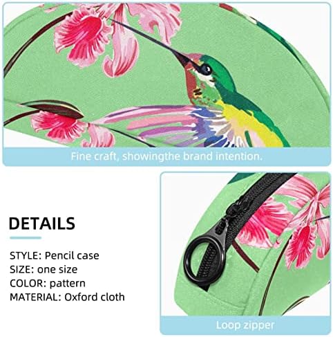 TBOUOBT Косметичка за Жени, козметични чанти Голям Чанта за Тоалетни Принадлежности Пътен Подарък, животно, птица, цвете