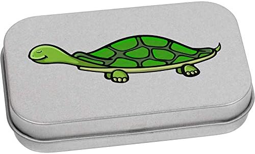 Метална Лидице кутия за съхранение на Azeeda 80 мм 'Happy Tortoise' loops (TT00130945)