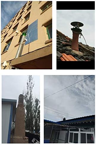 Комин електрически дымоудалитель, Вентилатори за вентилация, комин манто дымососы фен на качулки на покрива, 100 W 12 листа
