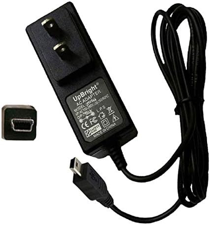 Адаптер за променлив ток UpBright Mini USB Plug 5, съвместим с GPE GPE060A-050100-Z A/12297EA GPE053A-050100-Z GPE038-050050-1 GPE053-050100-Z
