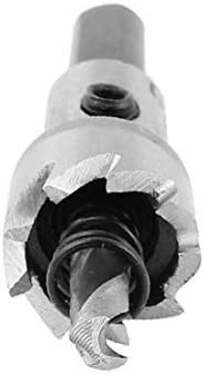 X-DREE Диаметър на рязане 16.5 mm HSS 6542 Спиральное тренировка за околовръстния триони с шестигранным ключ (Диаметър на рязане 16.5 mm