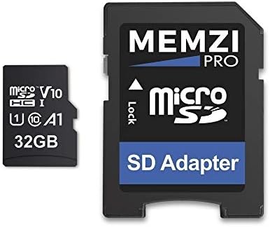 MEMZI PRO 32 GB, Клас 10 90 Mb/s. Карта Памет Micro SDHC карта с адаптер за SD за Samsung Galaxy J3 Серия Мобилен Телефон