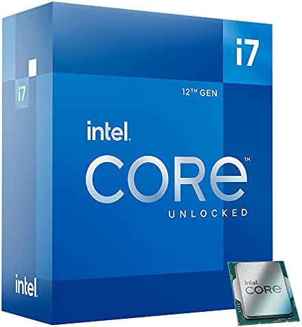 Настолен процесор Intel Core i7-12700K с 12 (8P + 4E) ядра до 5,0 Ghz, отключени чипсет серия LGA1700 600 мощност 125 W