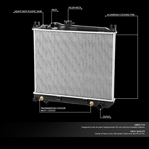 Алуминиев охлаждащ 22,5-инчов радиатор DNA Автомобилизъм OEM-RA-981 OE Style, Съвместим с Dakota AT/MT 1992-1999 година на издаване