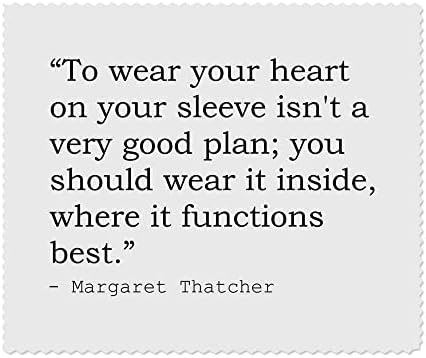 Azeeda 2 x Вдъхновяващи цитати на Маргарет Тачър От микрофибър За лещи / Кърпички за почистване на очила (LC00001416)